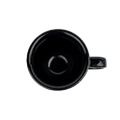 RISE BASE чашка 70 мл. черная