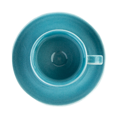 RISE кофейный набор 70 мл (на 6 персон), голубой