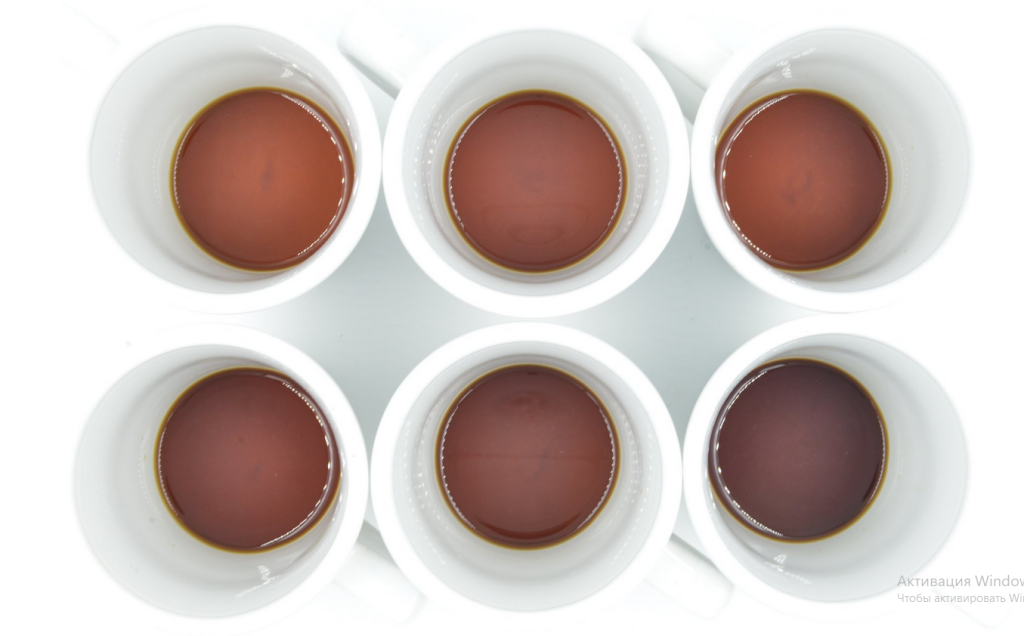 Разные цвета кофе