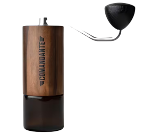 Кофемолка ручная Comandante C40 MK4 Nitro Blade, Liquid Amber