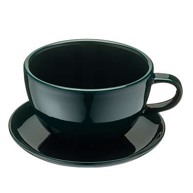 Чашка RISE BASE 320 мл. кобальтово-зеленый