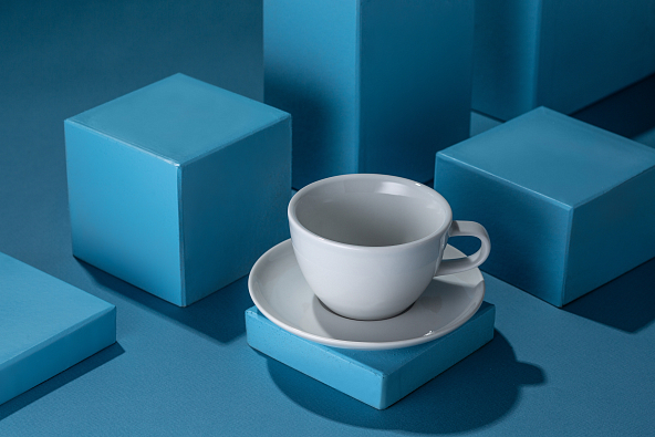 RISE BASE чашка 320 мл. белая