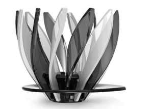 Воронка для кофе HARIO Suiren V60 NIJI, черно-белая
