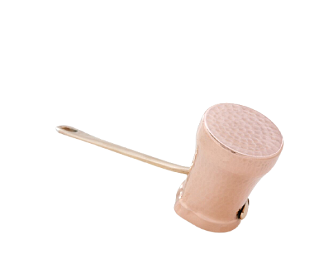 Турка SOY медная с серебряным покрытием С1G 85 мл