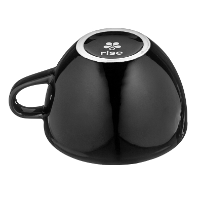 RISE BASE чашка 320 мл. черная
