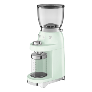 Кофемолка автоматическая Smeg, пастельный зеленый