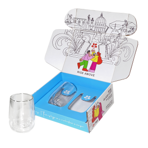 Набор 2 стакана RISE GLASS CUP капля 240 мл