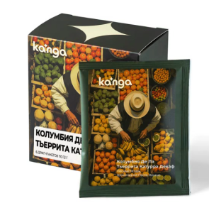 Дрип-пакеты Канга Ростерс, Колумбия Де Ла Тьеррита Декаф, 6 шт