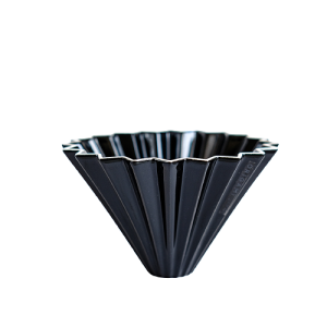 Воронка керамическая ORIGAMI Dripper М, черная
