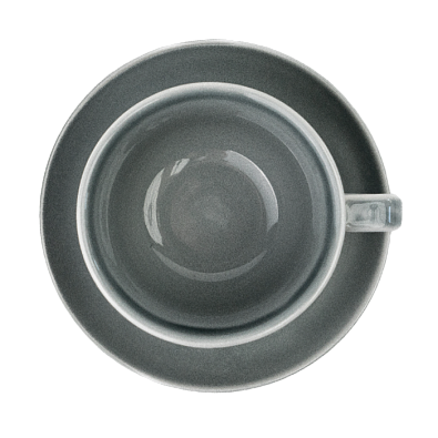 RISE кофейный набор 210 мл (на 6 персон), серый