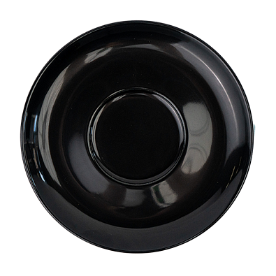 RISE BASE блюдце 145 мм черное