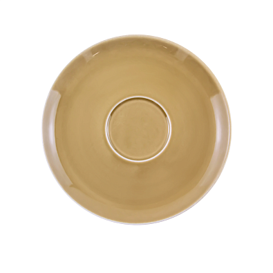 RISE BASE блюдце 120 мм золотисто-коричневое