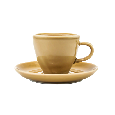 RISE BASE чашка 70 мл. золотисто-коричневая