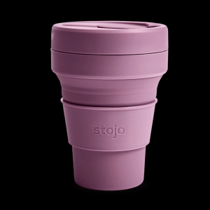 Стакан складной Stojo, Plum, 355 мл, розовый