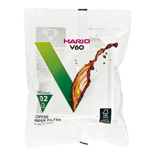 Фильтры бумажные HARIO V60 02, 100 шт