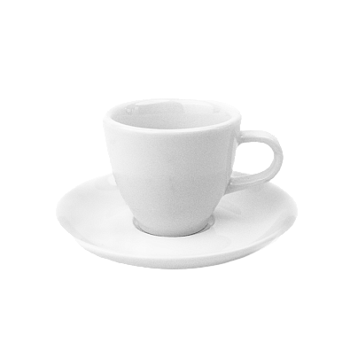 RISE BASE чашка 70 мл. белая