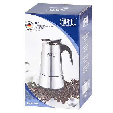 Гейзерная кофеварка Gipfel Iris 5327 0,45 л