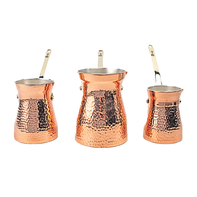 RISE турка медная с серебряным покрытием 440 мл