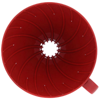 Воронка керамическая HARIO, красная