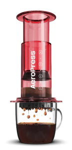 Кофеварка ручная AeroPress Clear Red