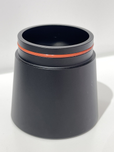 Баночка из нержавеющей стали и ABS пластика для молотого кофе для Kinu из АБС пластика с резинкой