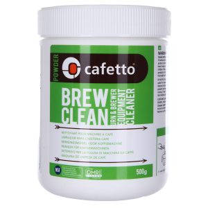 Средство Cafetto Brew Clean Powder для чистки кофеварок органик 500 гр