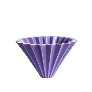Воронка керамическая ORIGAMI размер М, цвет фиолетовый