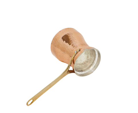 Турка SOY медная с серебряным покрытием C4G 440 мл