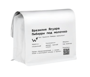 Сварщица Екатерина Бразилия Минас Жерайс Пиберри под молочко, эспрессо, 250 г