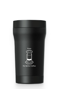 Термостакан для кофе в дорогу AeroPress Travel Coffee Tumbler - Stainless Steel (Black)