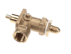 Steam valve with teflon washer, no pusher / Паровой клапан в сборе, без толкателя