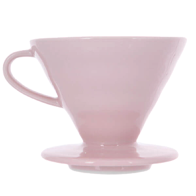 Воронка керамическая HARIO, розовая