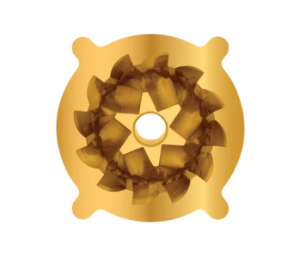 Жернова для кофемолки Varia VS3, Supernova Gold