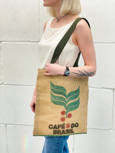 Шоппер из кофейных мешков