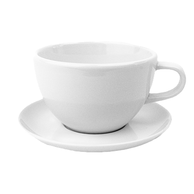 RISE BASE чашка 320 мл. белая