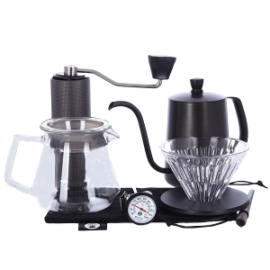Набор для заваривания кофе, черный:Timemore C2 PourOver Set (Fish03)