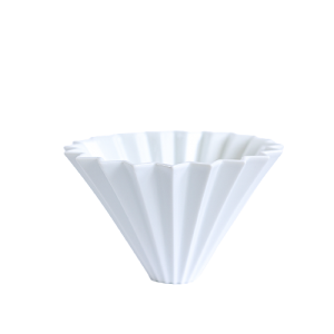 Воронка керамическая ORIGAMI Dripper М, белая