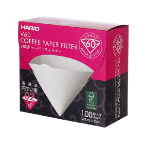 Фильтры бумажные HARIO для воронок (100шт) в картонной коробке