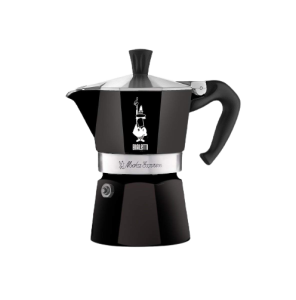 Гейзерная кофеварка Bialetti Moka Express на 3 чашки, черная