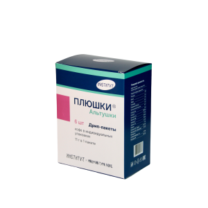 Дрип-пакеты Мануфактура, Кения Плюшки, 6 шт