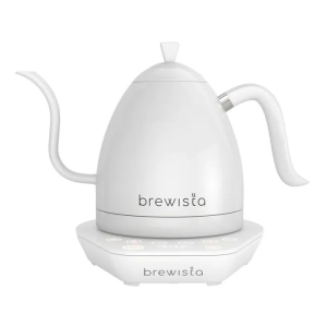 Электрический чайник Brewista Artisan Gooseneck Kettle 600ml V3 жемчужно-белый/белая основа