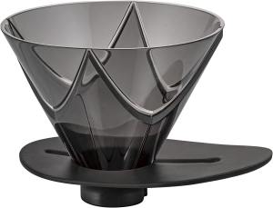 Воронка HARIO V60 пластиковая для приготовления кофе, черная матовая one pour dripper