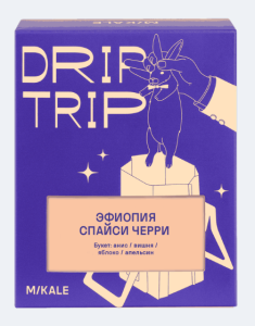 Дрип-пакеты Микале Эфиопия Спайси черри, 5 шт.