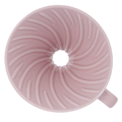 Воронка керамическая HARIO, розовая