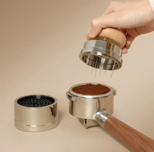 Орбитальный игольчатый разравниватель (темпер) Timemore Pucks Orbital Needle Distributor, дерево