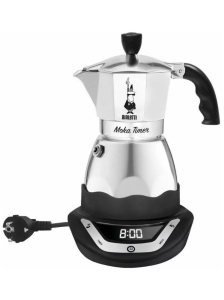 Гейзерная кофеварка Bialetti Moka Timer на 6 чашек