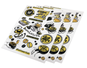 Стикерпак Insane latte art