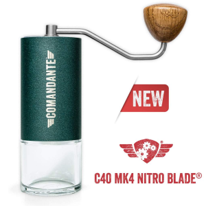 Ручная кофемолка Comandante C40 MK4 Nitro Racing green