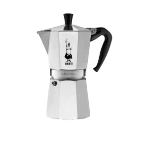 Гейзерная кофеварка Bialetti Moka Express на 18 чашек, металлик