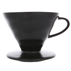 Воронка керамическая HARIO, черный матовый